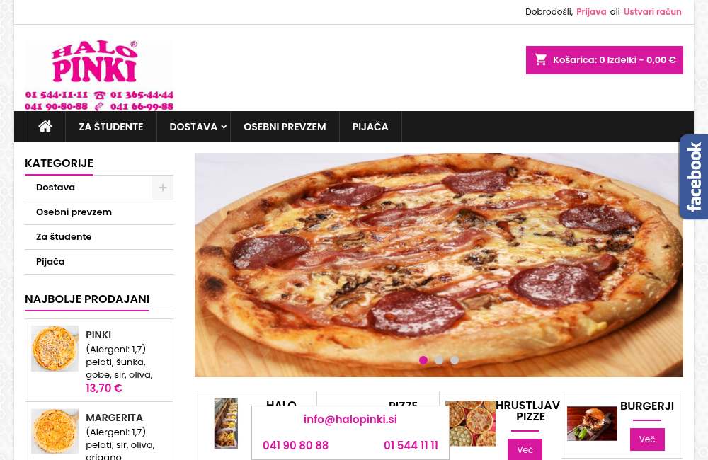 halopinki.si — spletna trgovina