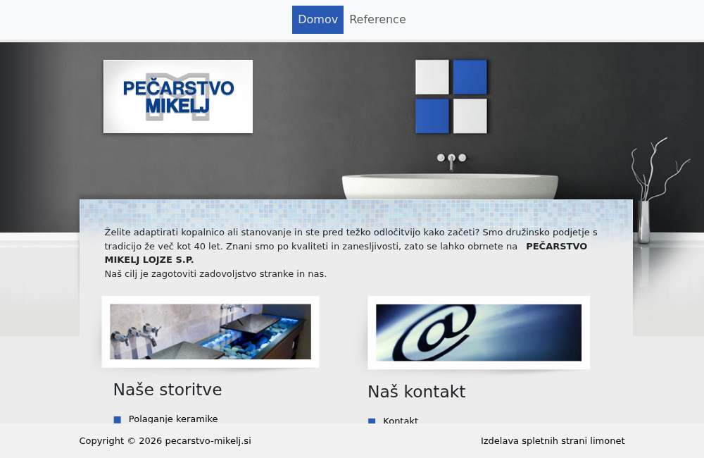 pecarstvo-mikelj.si — pečarstvo in gradbeništvo