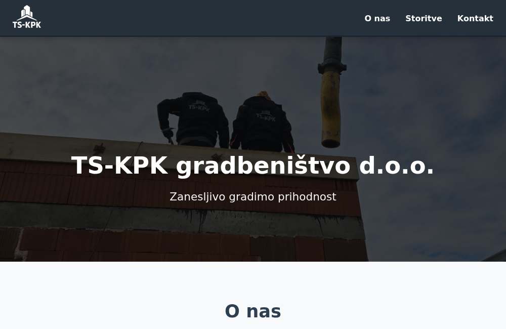 ts-kpk.si — gradbeništvo